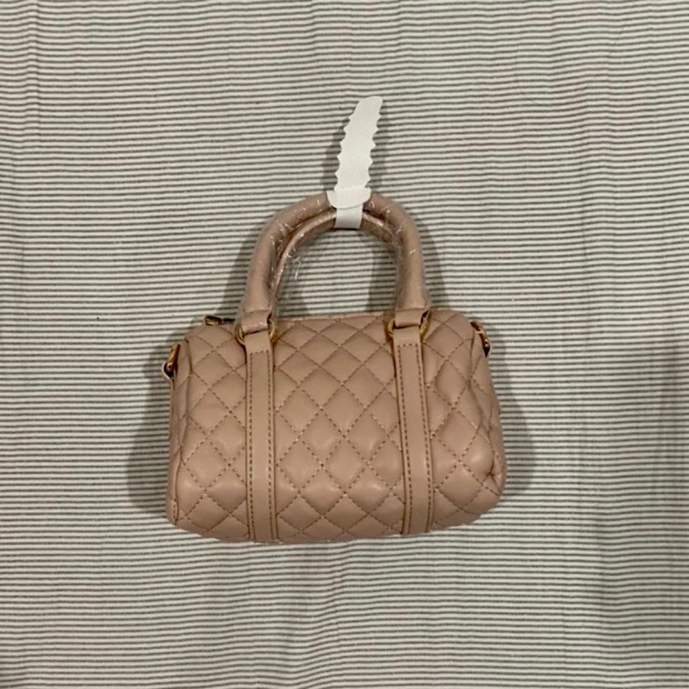 Mini Beige Purse from Miss Lola NWT